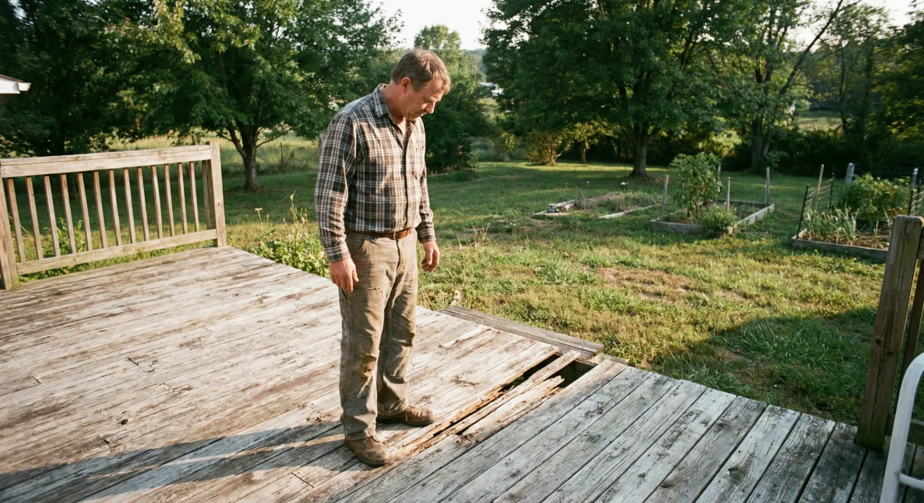 Deck Repair vs Replace: How to Know What Your Deck Actually Needs