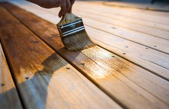 Stain Application
